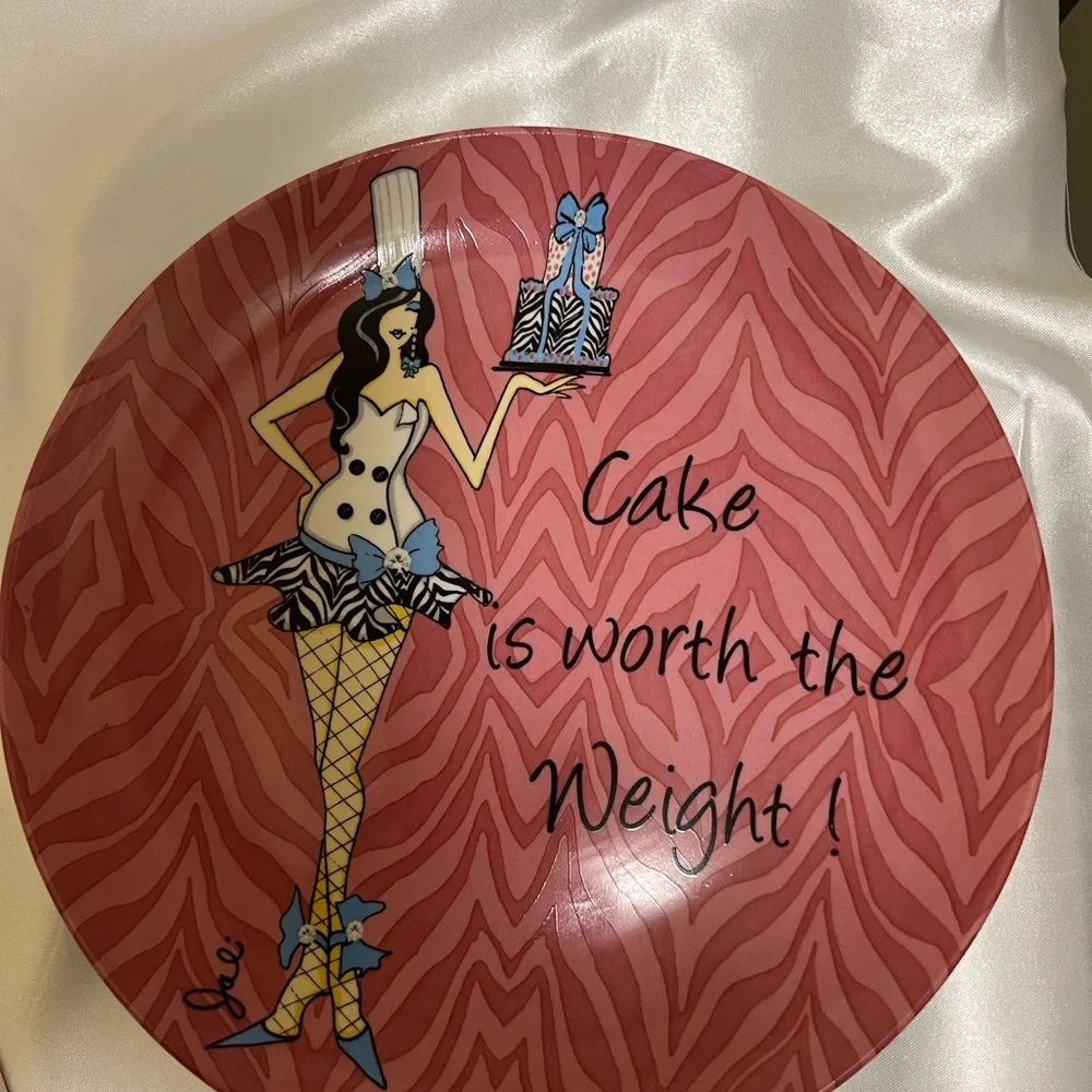 Chic Party Plates Set - Black, Yellow, Pink, Orange